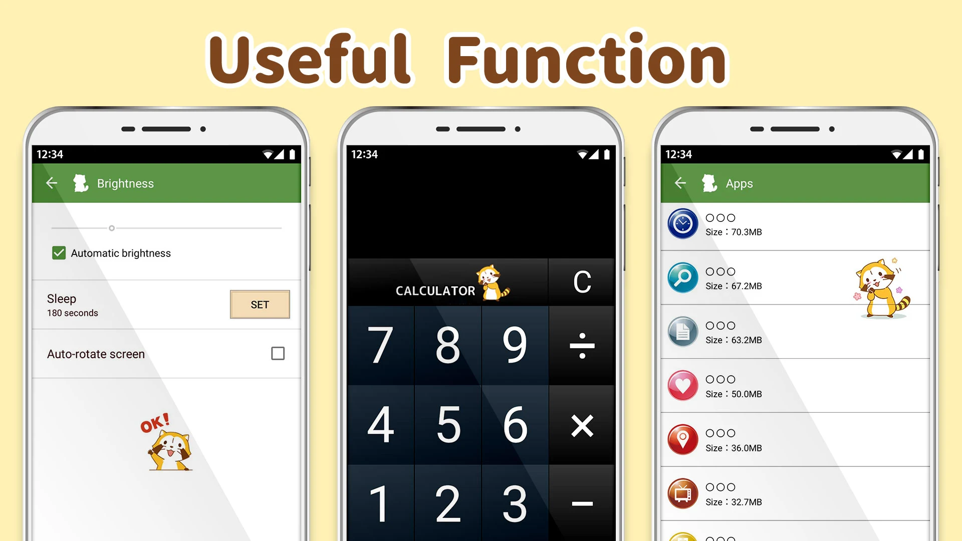 Battery widget Araiguma-rascal  Screenshot 4