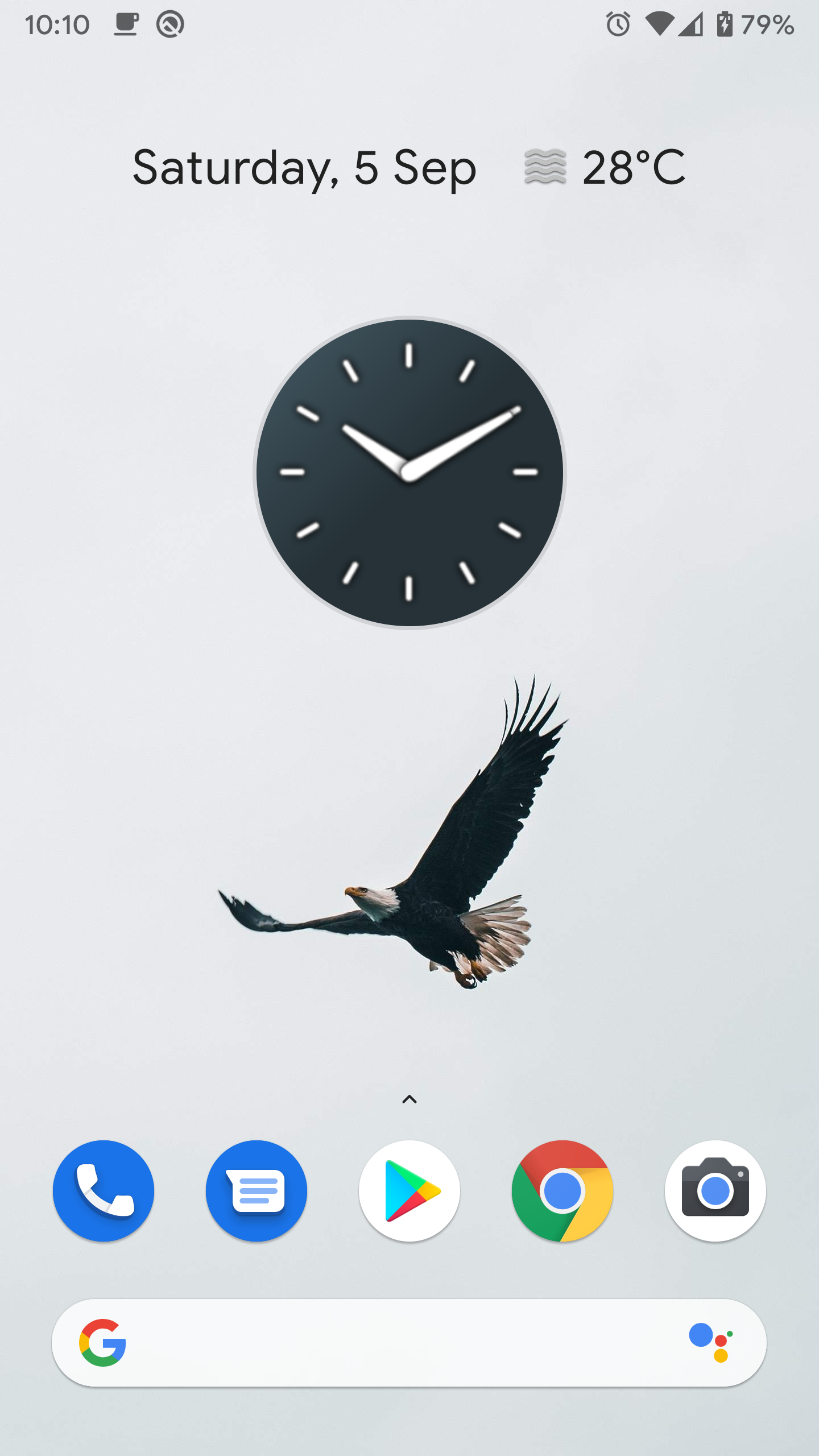 Clean Clock Widget  Screenshot 3