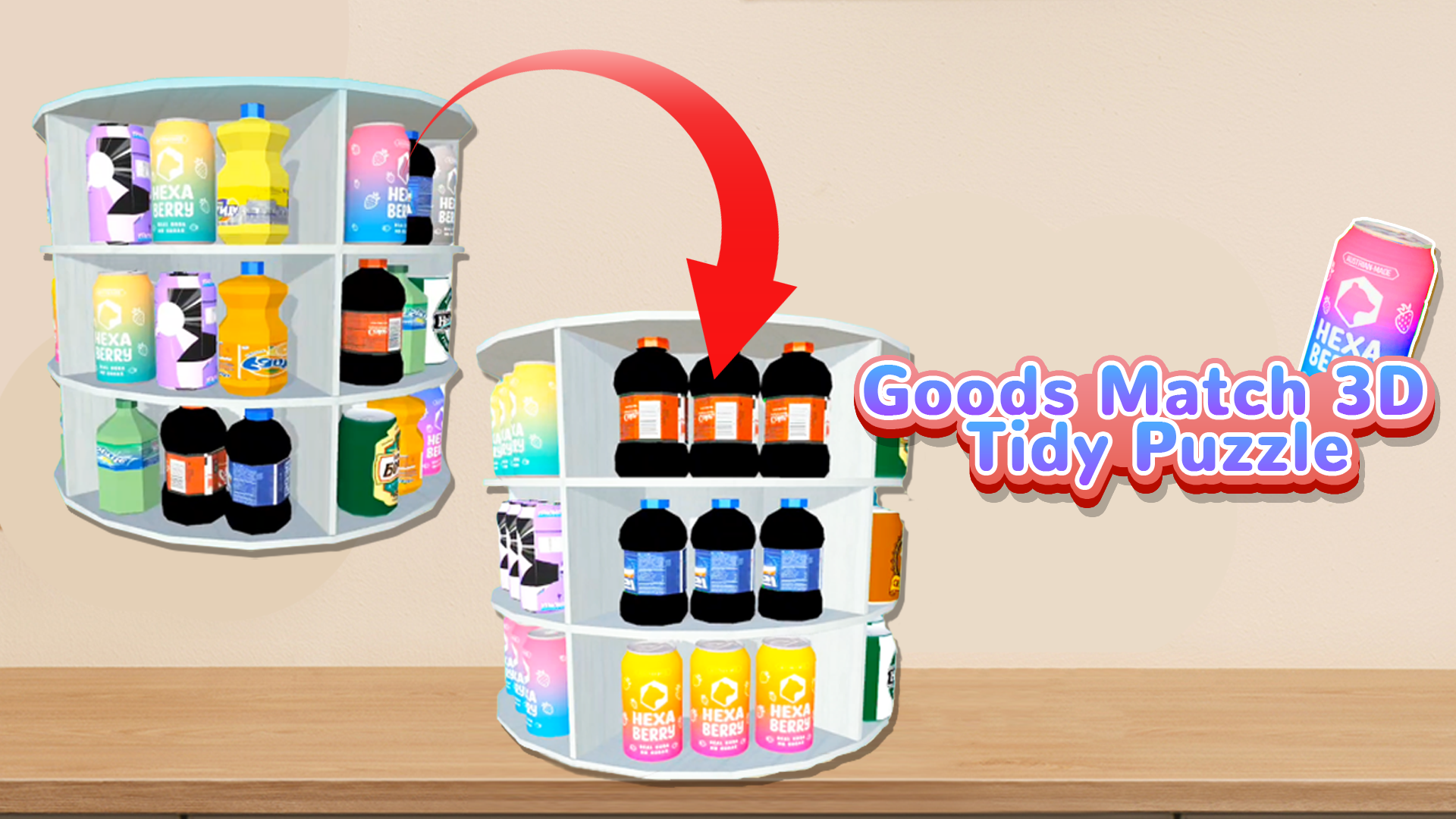 Goods Match 3D- Tidy Puzzle Screenshot 1