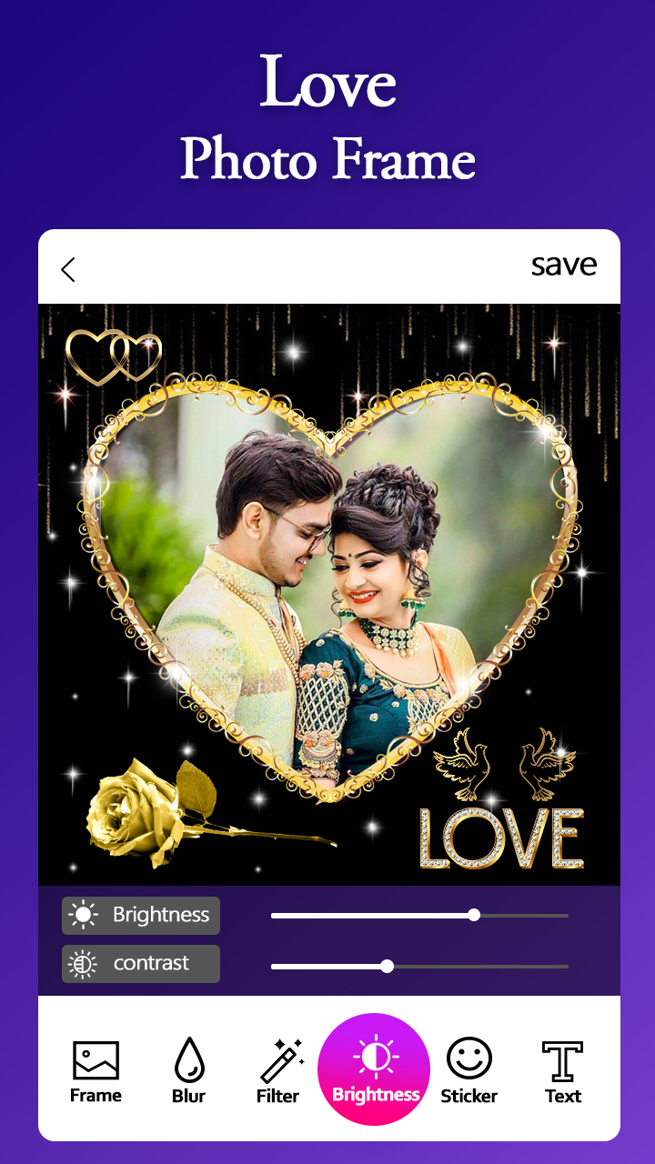 Love Photo Frame Screenshot 4