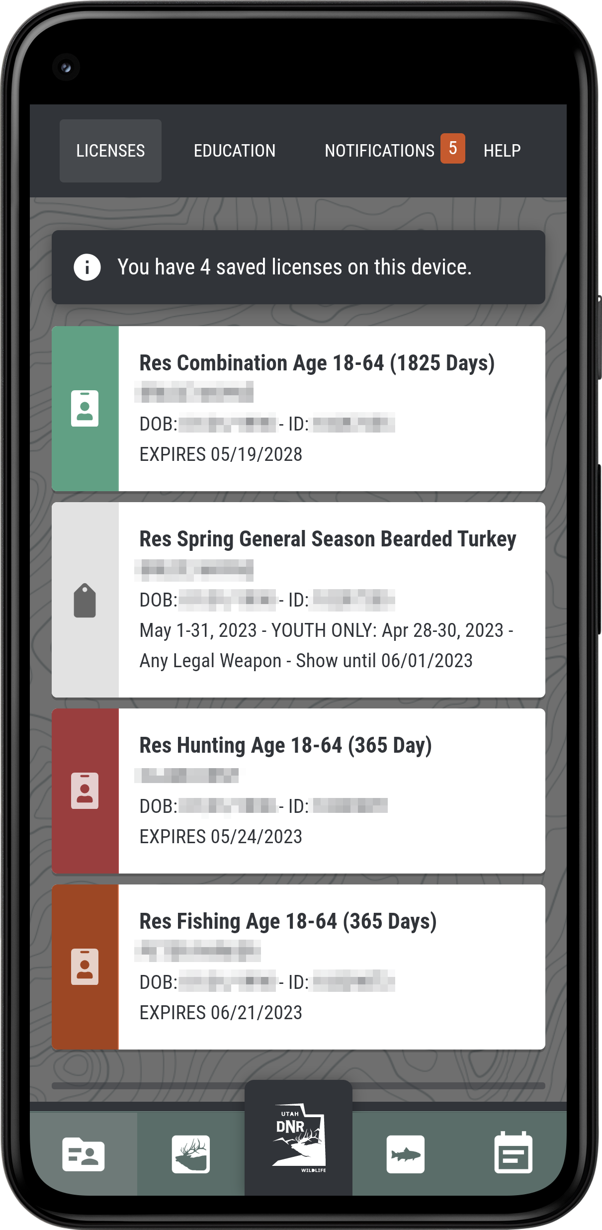 Utah Hunting and Fishing  Screenshot 1