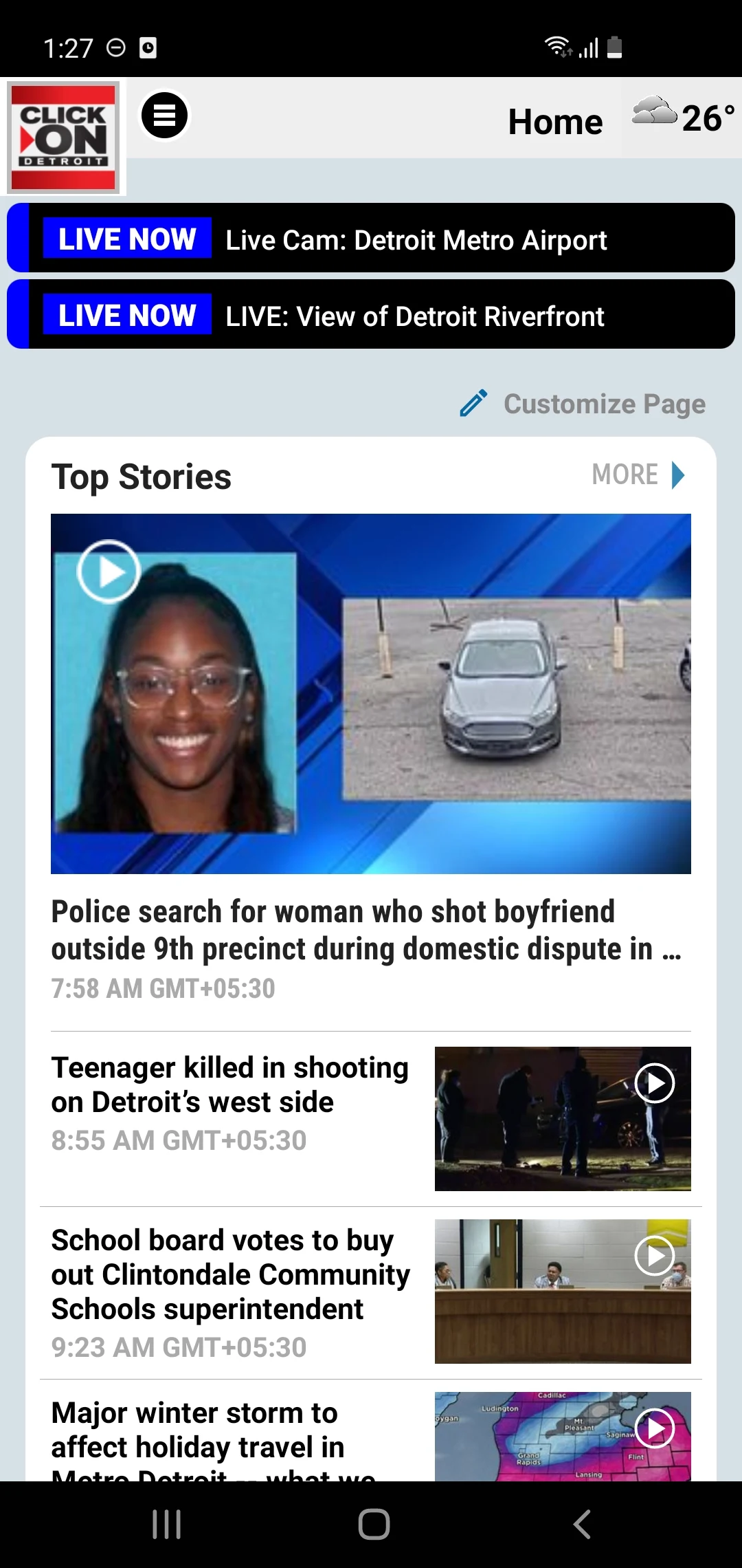 ClickOnDetroit - WDIV Local 4  Screenshot 2