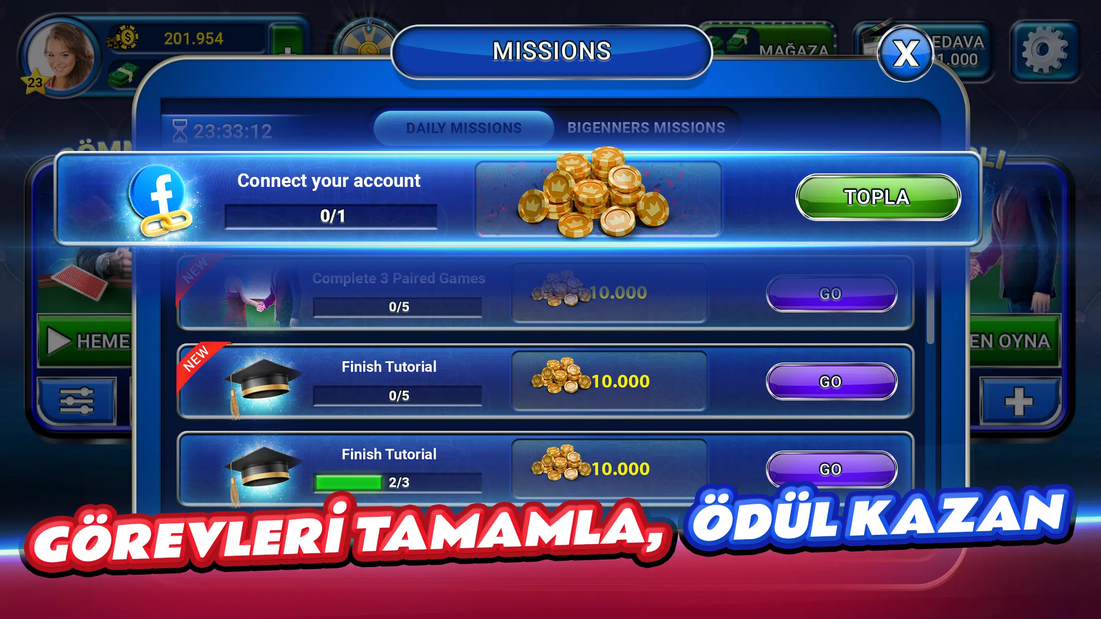 Batak Club Play Batak Spades  Screenshot 2