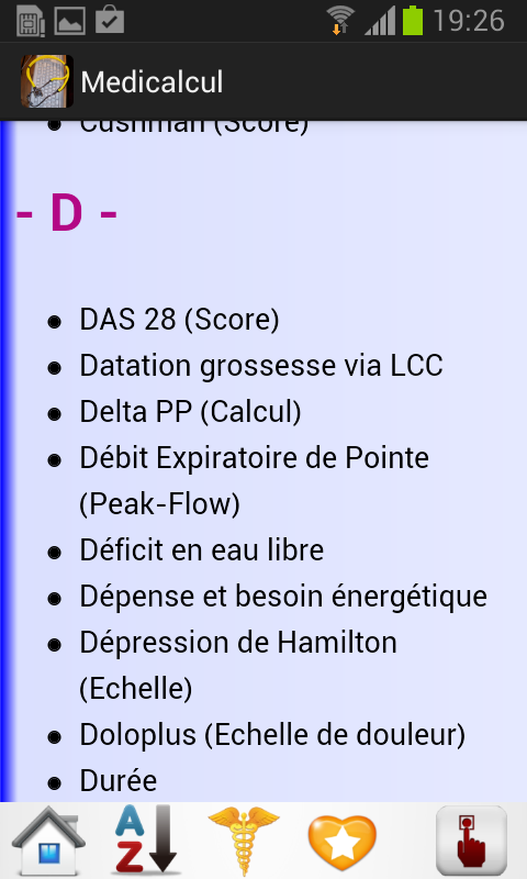 Medicalcul  Screenshot 2