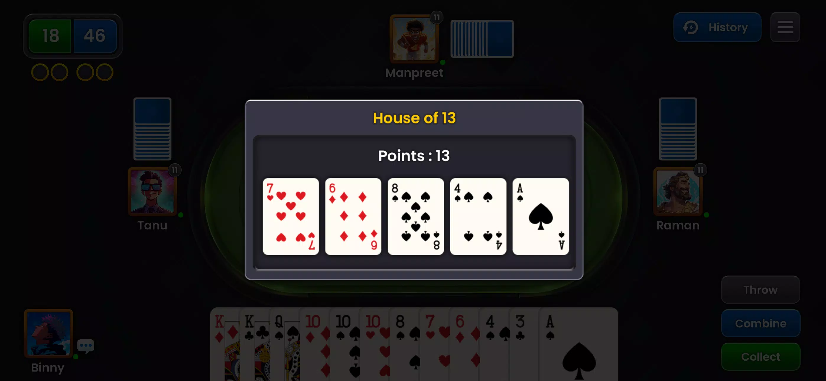 Seep King Online Card Game  Screenshot 2