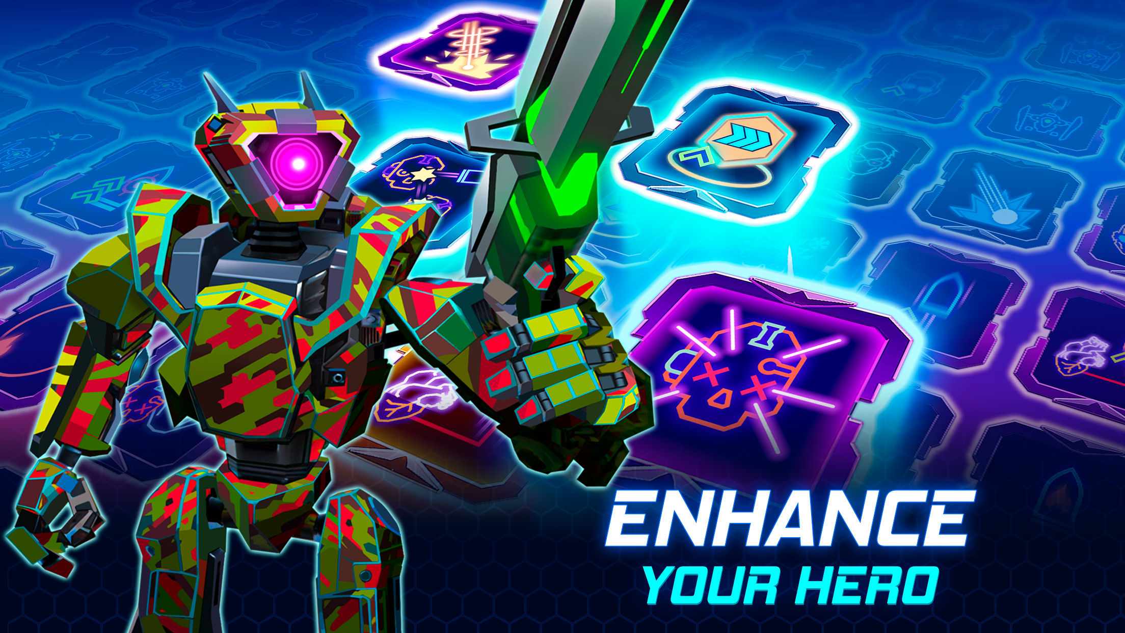 Cyberpunk Hero: Epic Roguelike  Screenshot 8