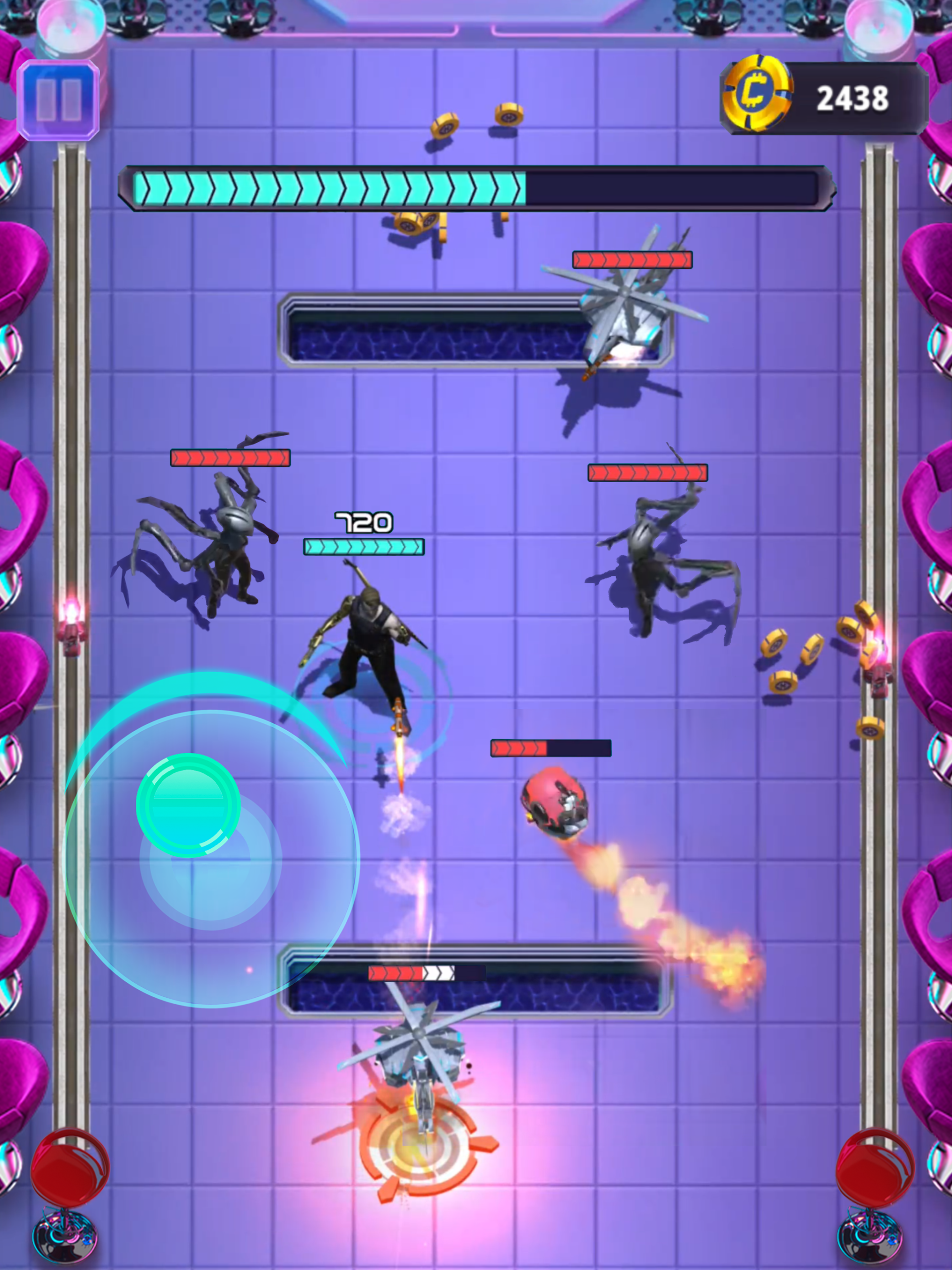 Cyberpunk Hero: Epic Roguelike  Screenshot 12