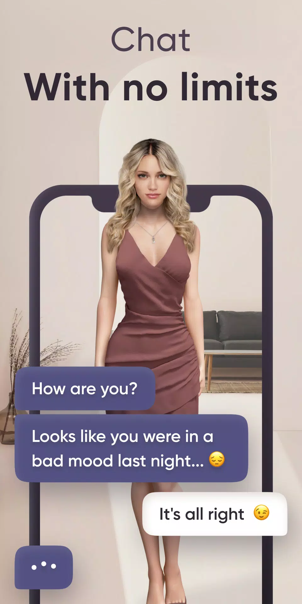 AI Girl virtual girlfriend  Screenshot 2