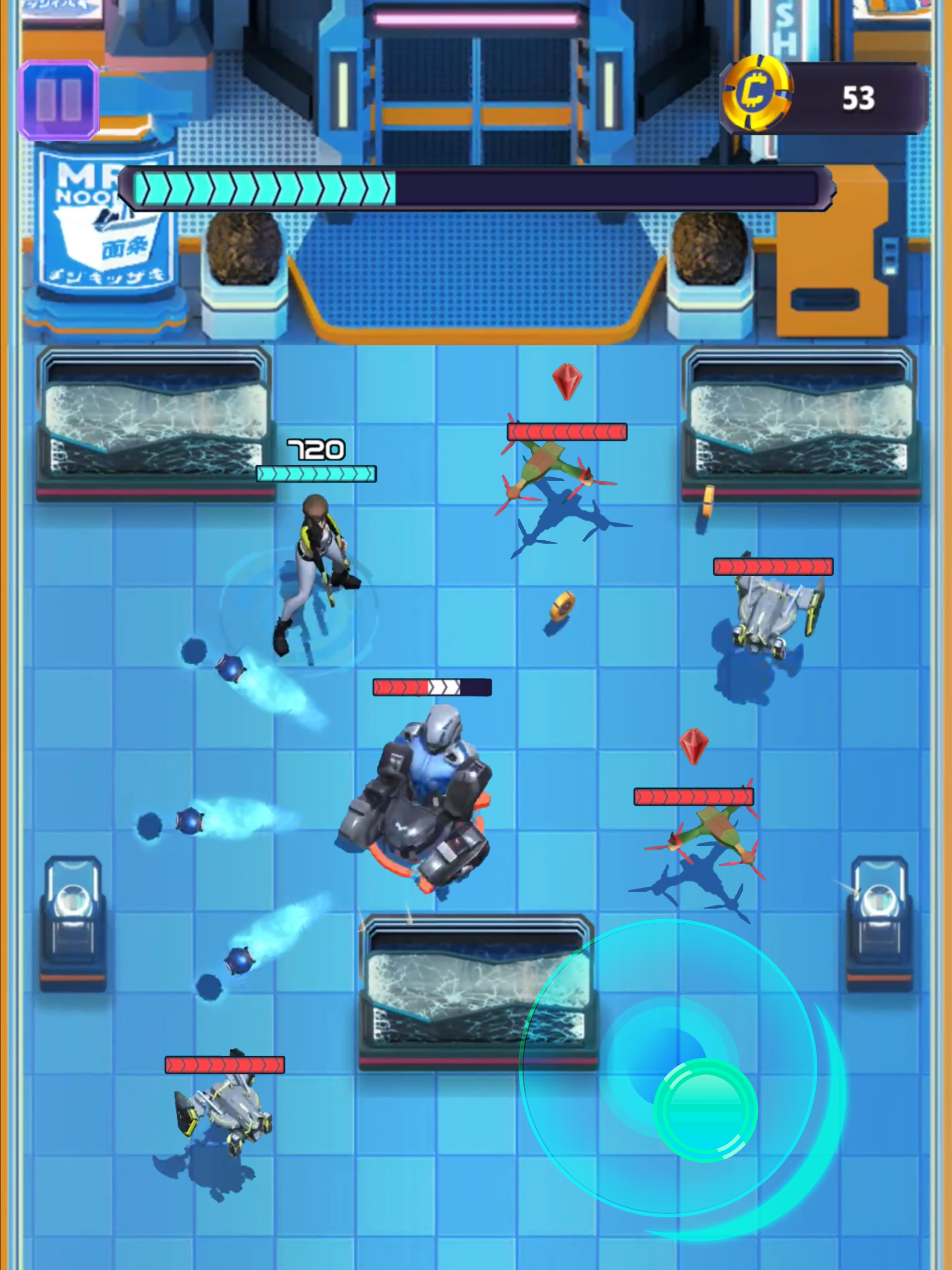 Cyberpunk Hero: Epic Roguelike  Screenshot 13