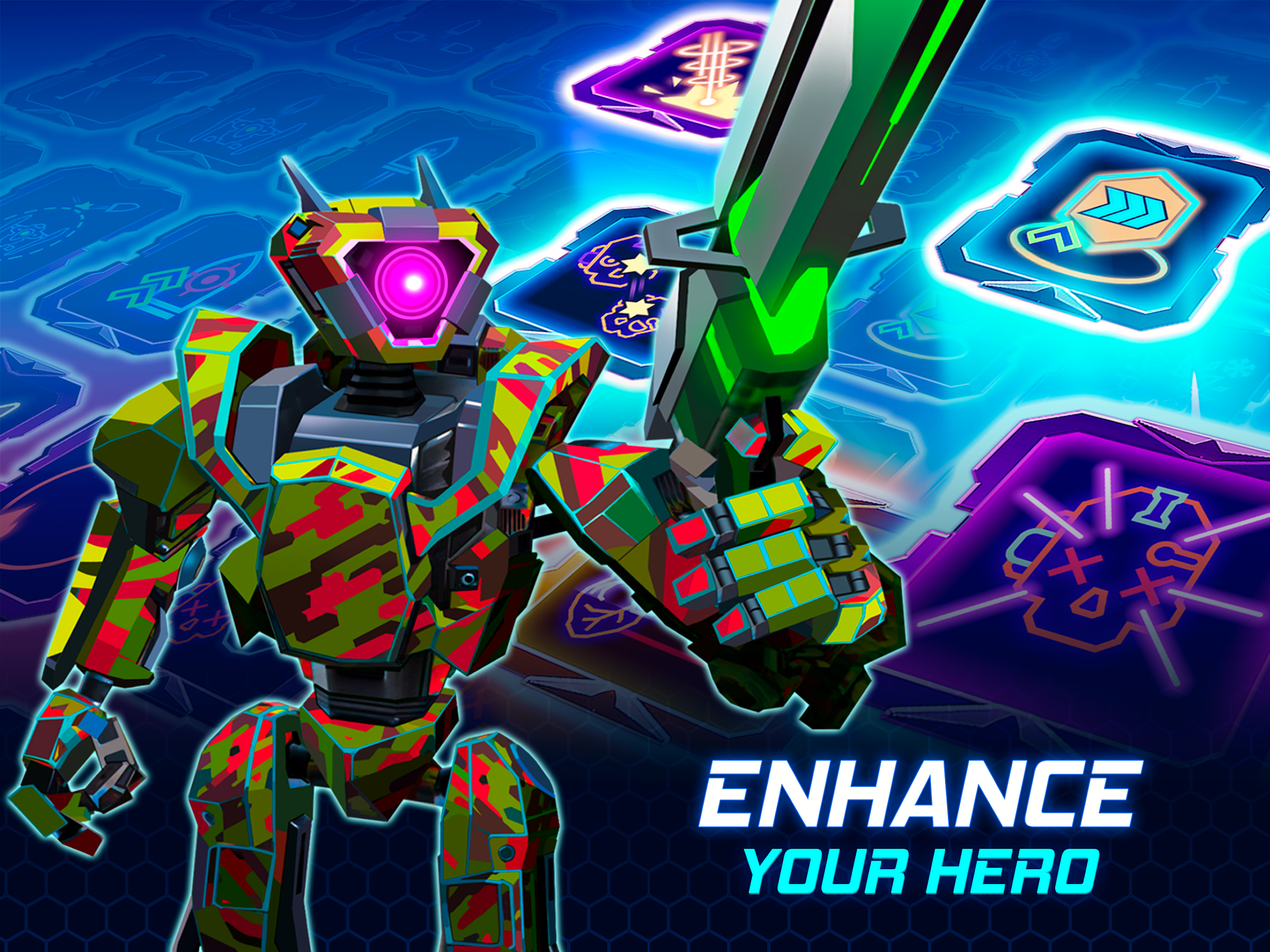 Cyberpunk Hero: Epic Roguelike  Screenshot 16