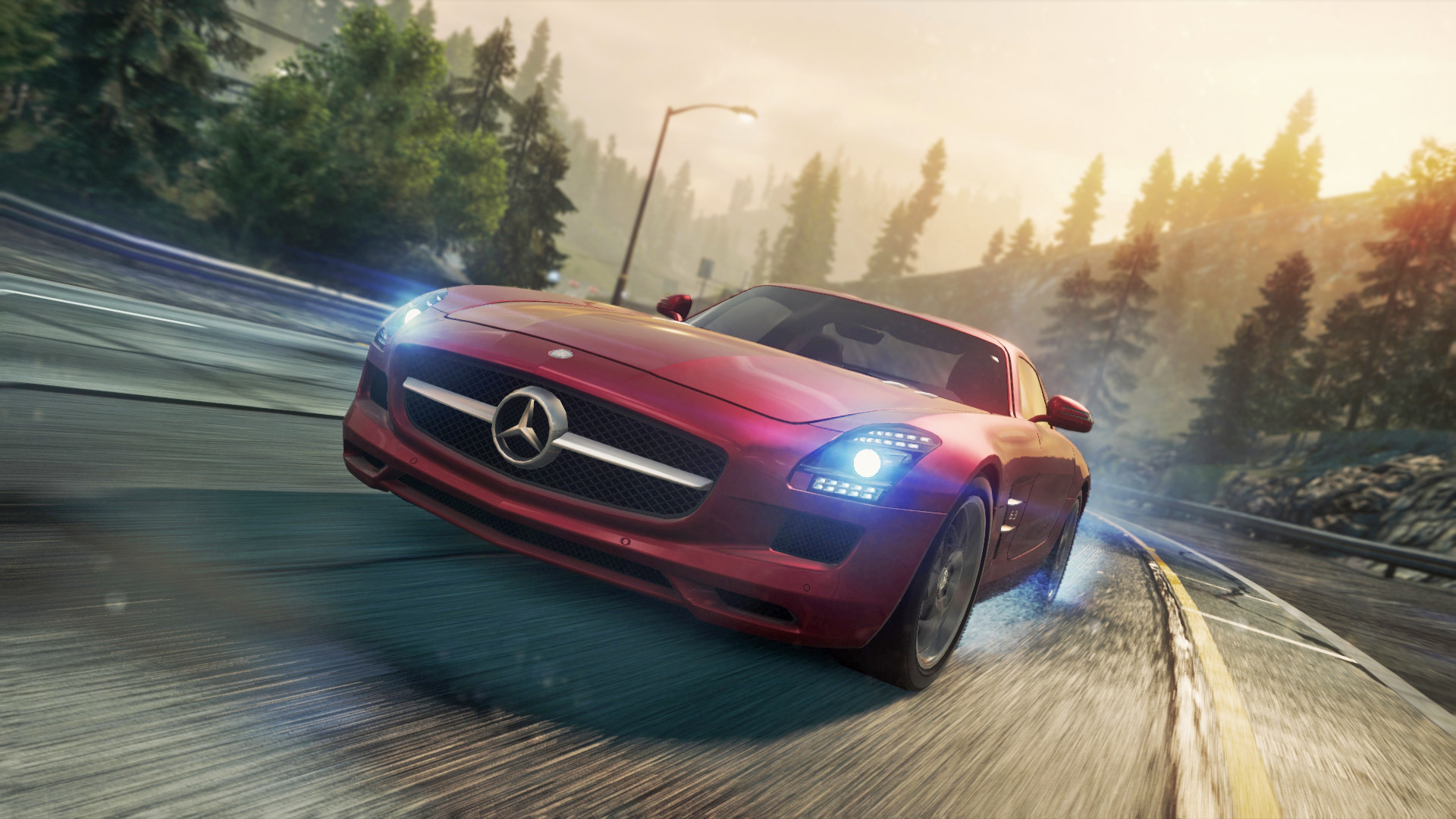 Mercedes SLS Driving Simulator Screenshot 1