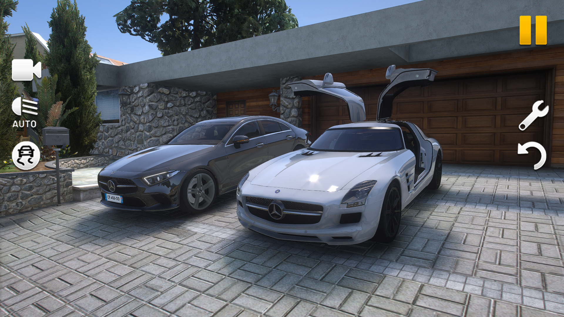 Mercedes SLS Driving Simulator Screenshot 2