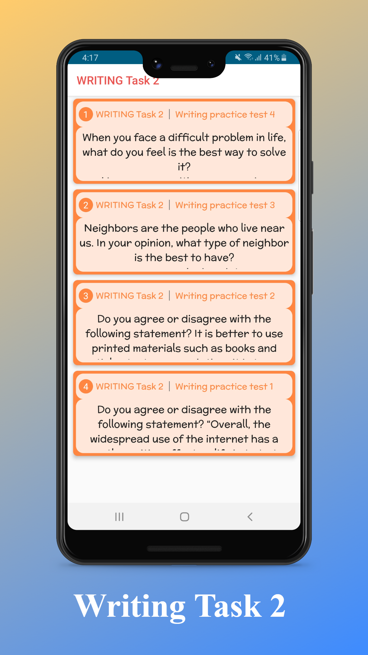 TOEFL Practice Test Screenshot 7
