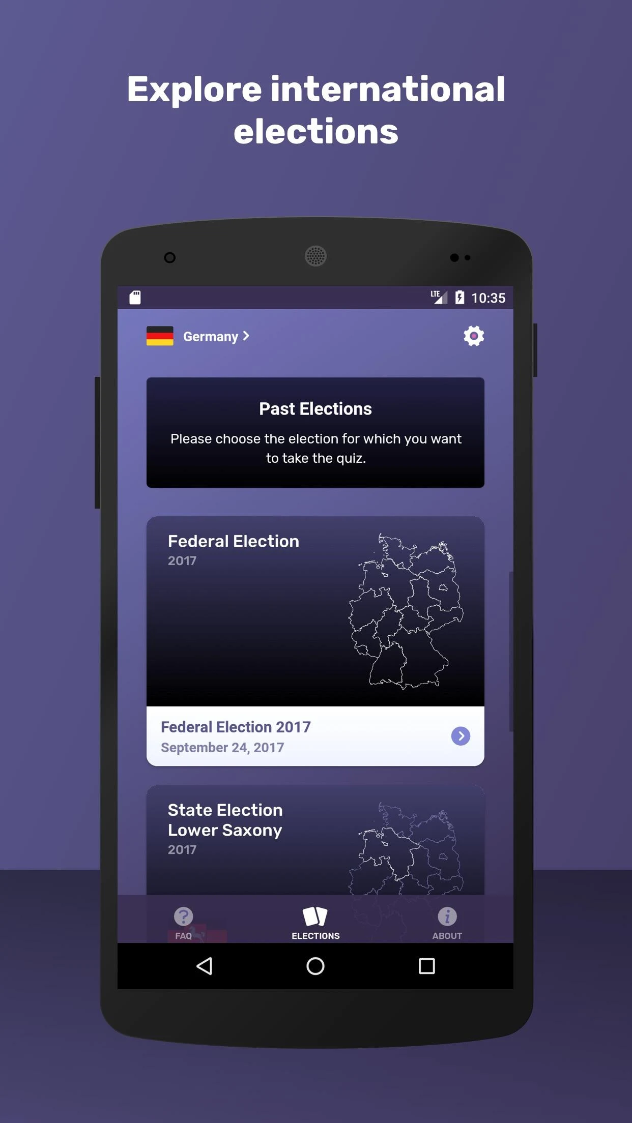VoteSwiper - Find your party a Screenshot 3