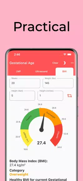 Gestational Age (baby's age) Screenshot 3