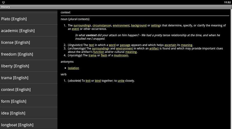 Online Dictionary  Screenshot 10