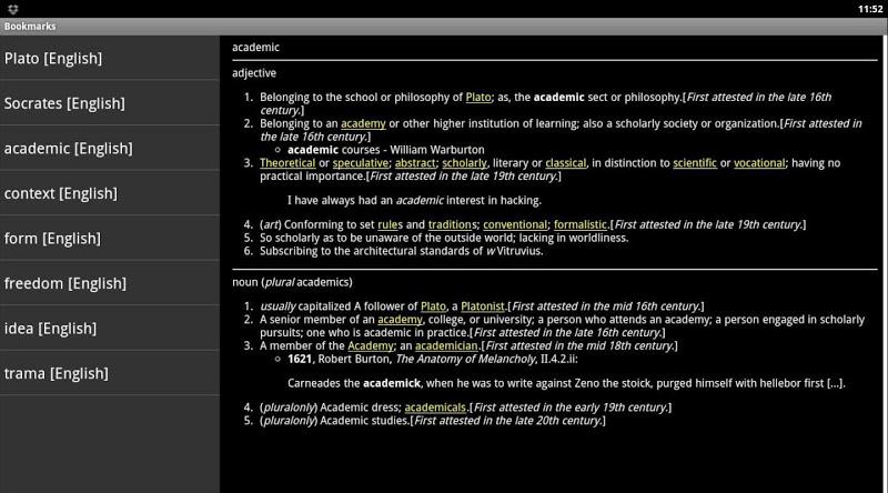 Online Dictionary  Screenshot 9
