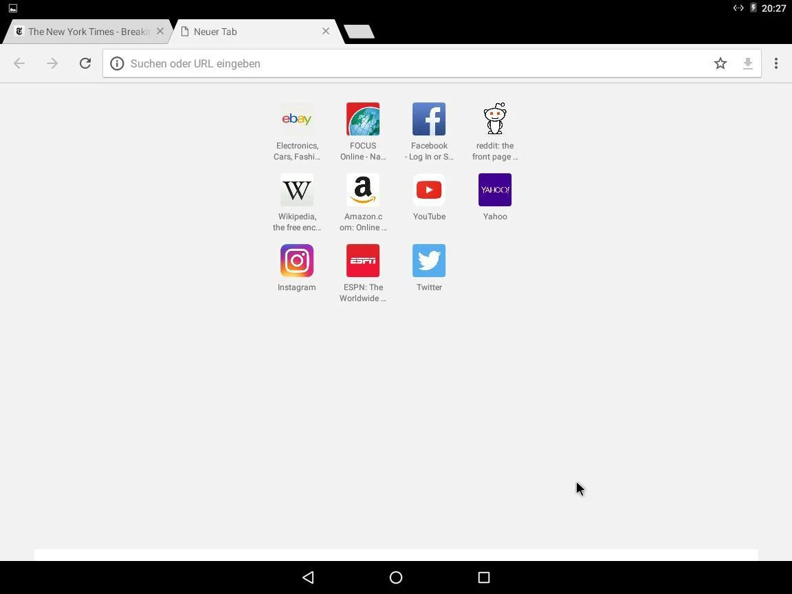 Iron Browser - by SRWare  Screenshot 7