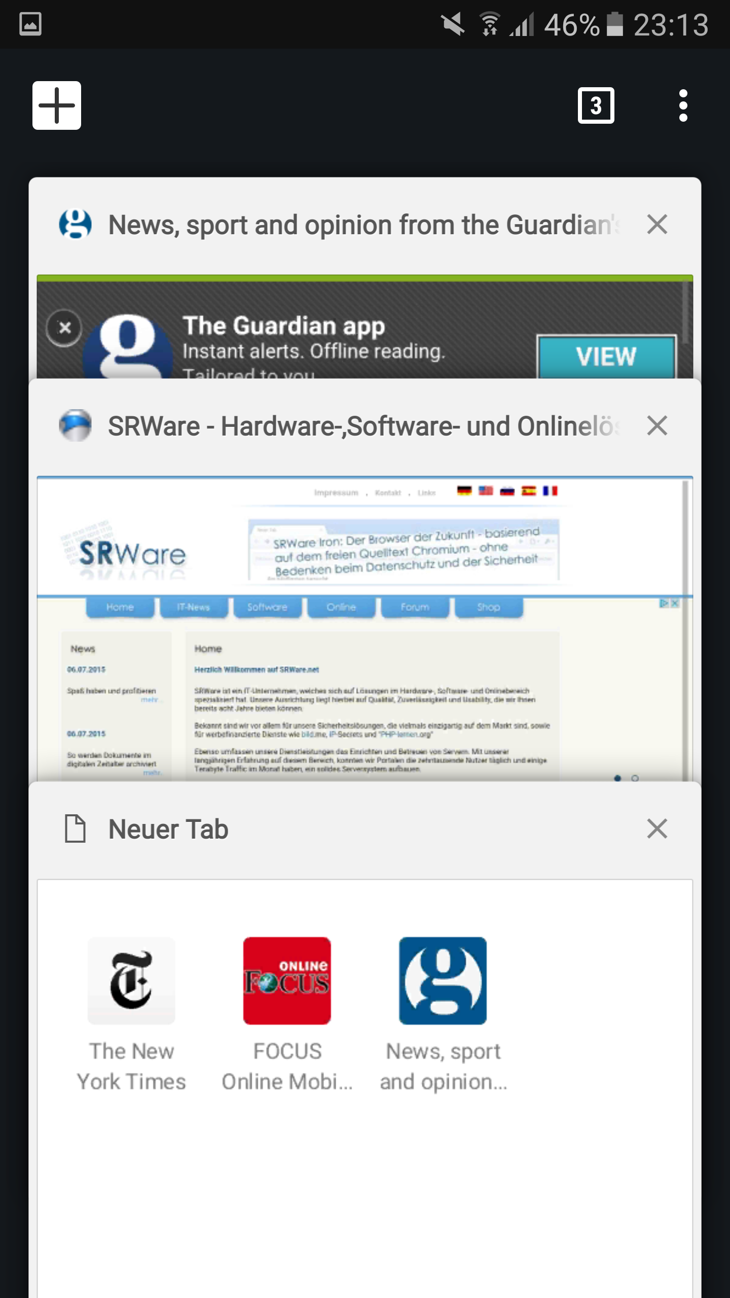 Iron Browser - by SRWare  Screenshot 3