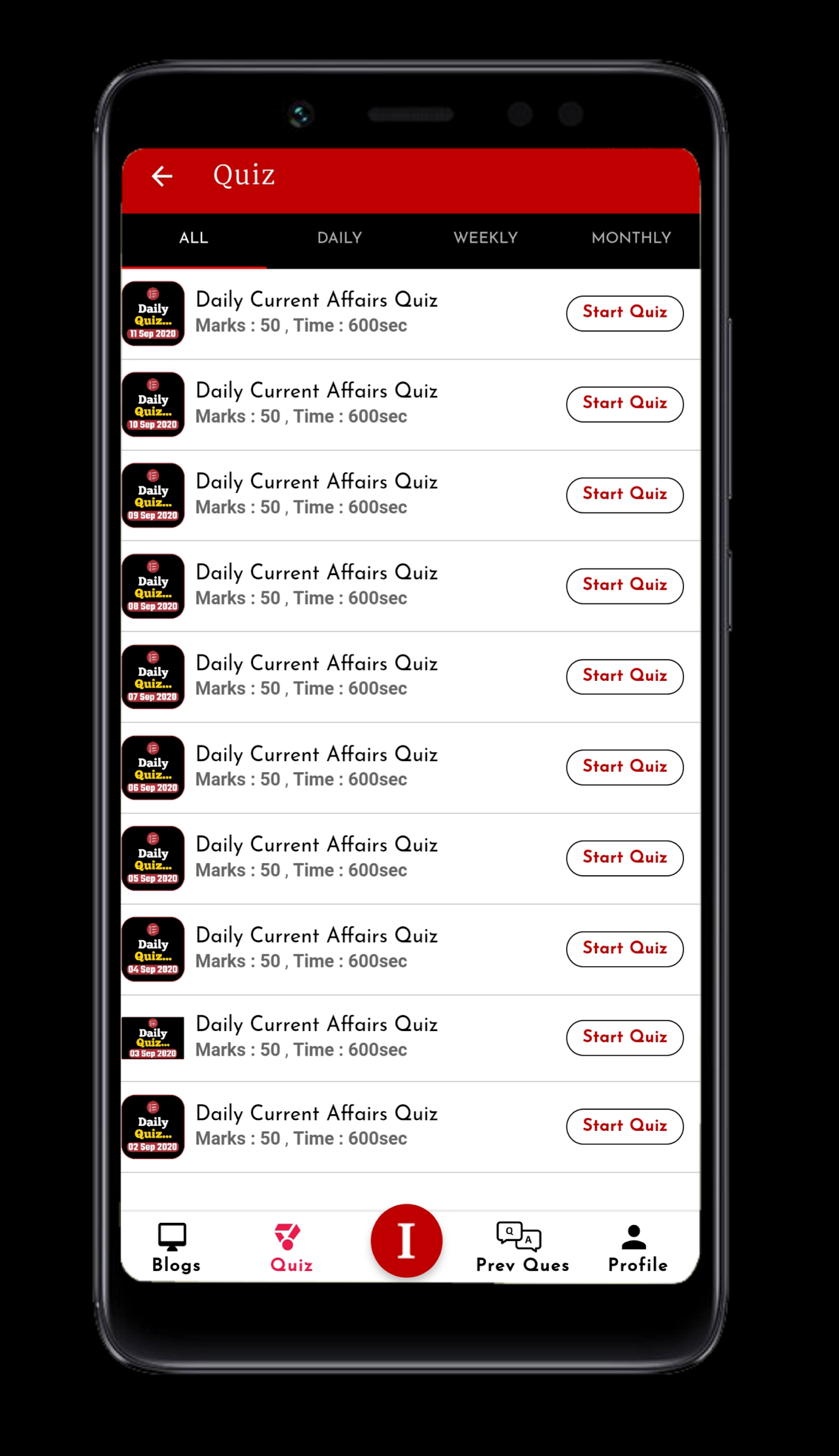 Next Exam  Screenshot 4