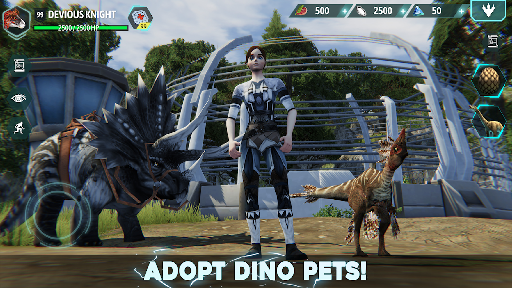 Dino Tamers - Jurassic MMO  Screenshot 1