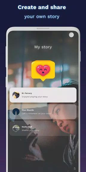 Sutoko : Love Text Story  Screenshot 4