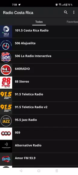 Radio Costa Rica Screenshot 2