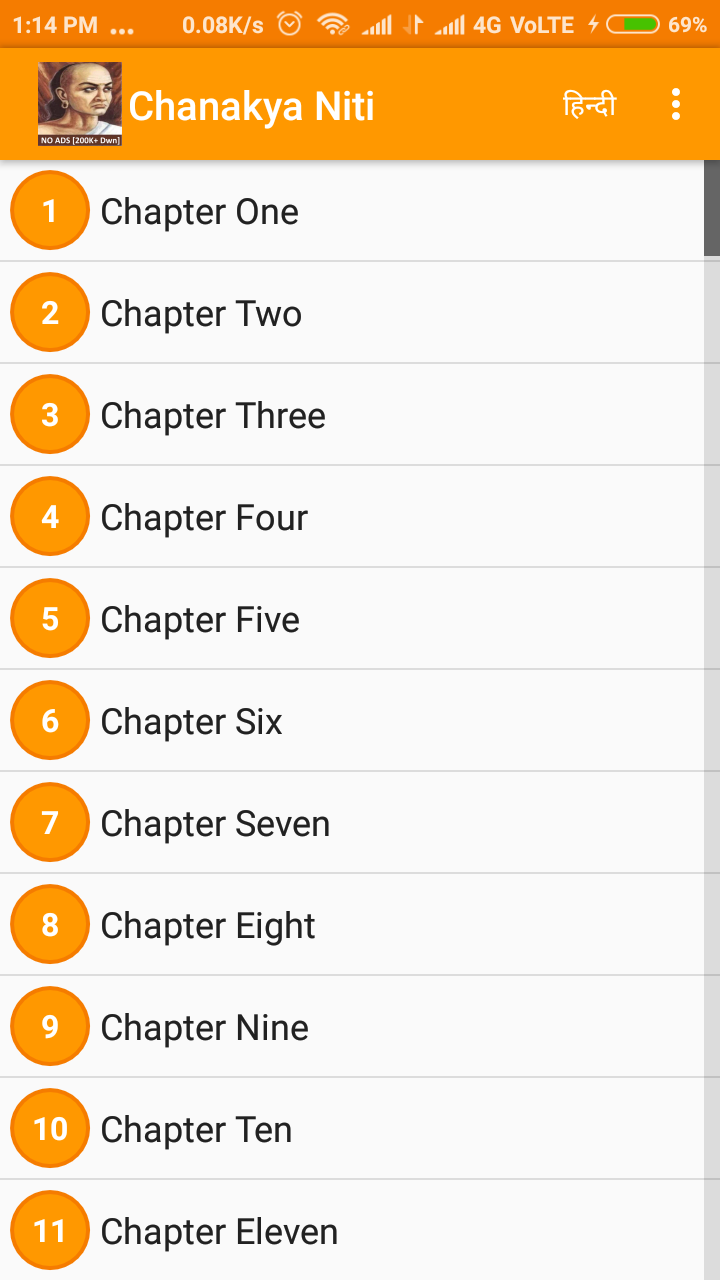 Chanakya Niti (Hindi-English)  Screenshot 2