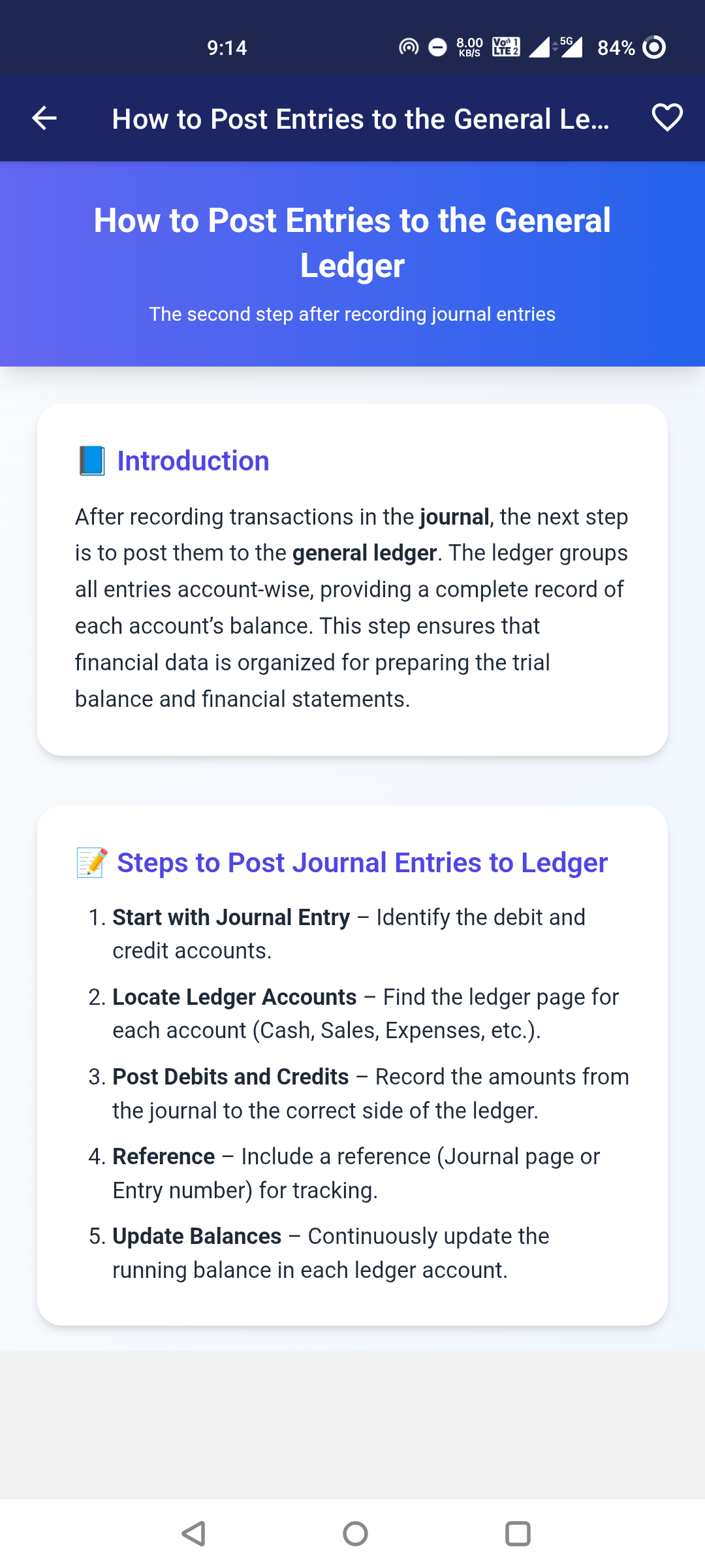 Accounting Basics  Screenshot 4