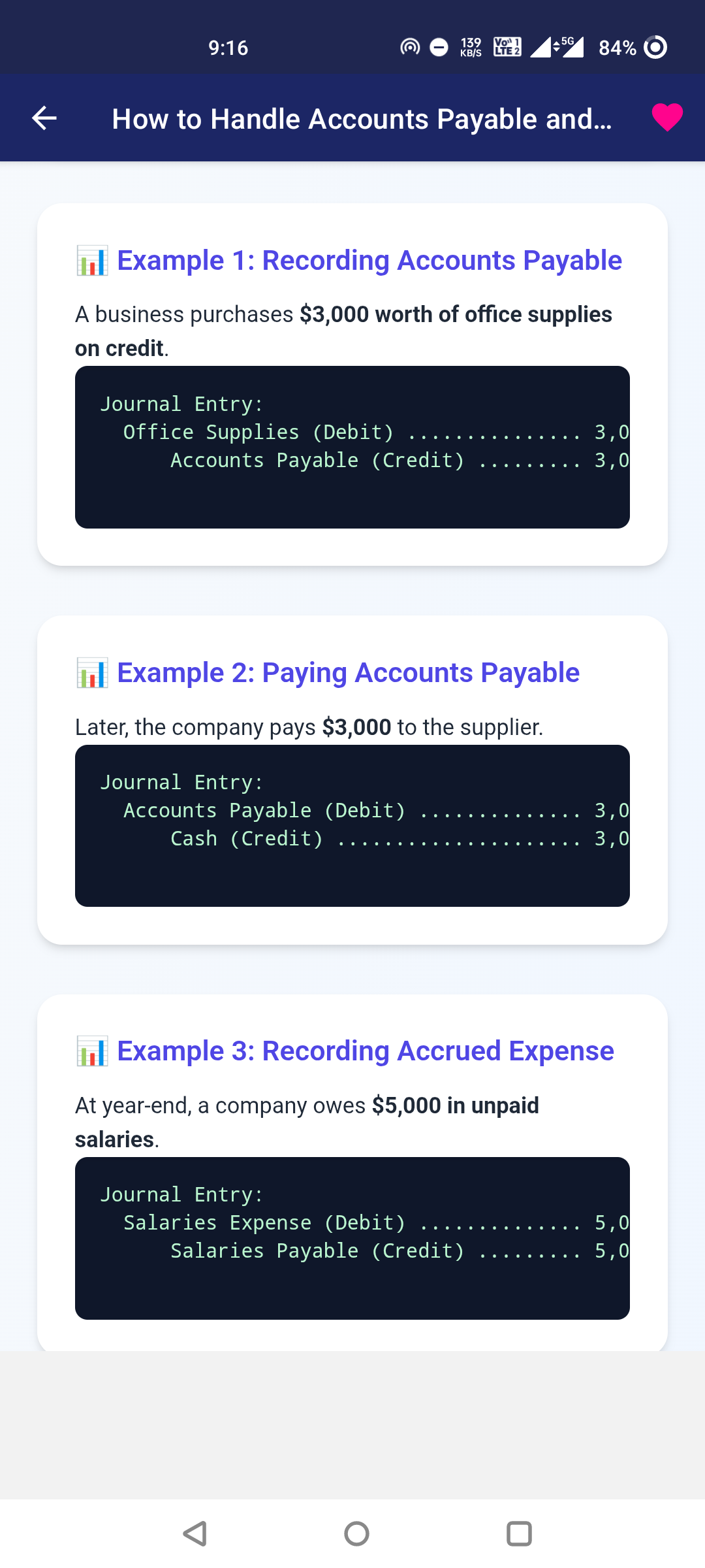 Accounting Basics  Screenshot 7