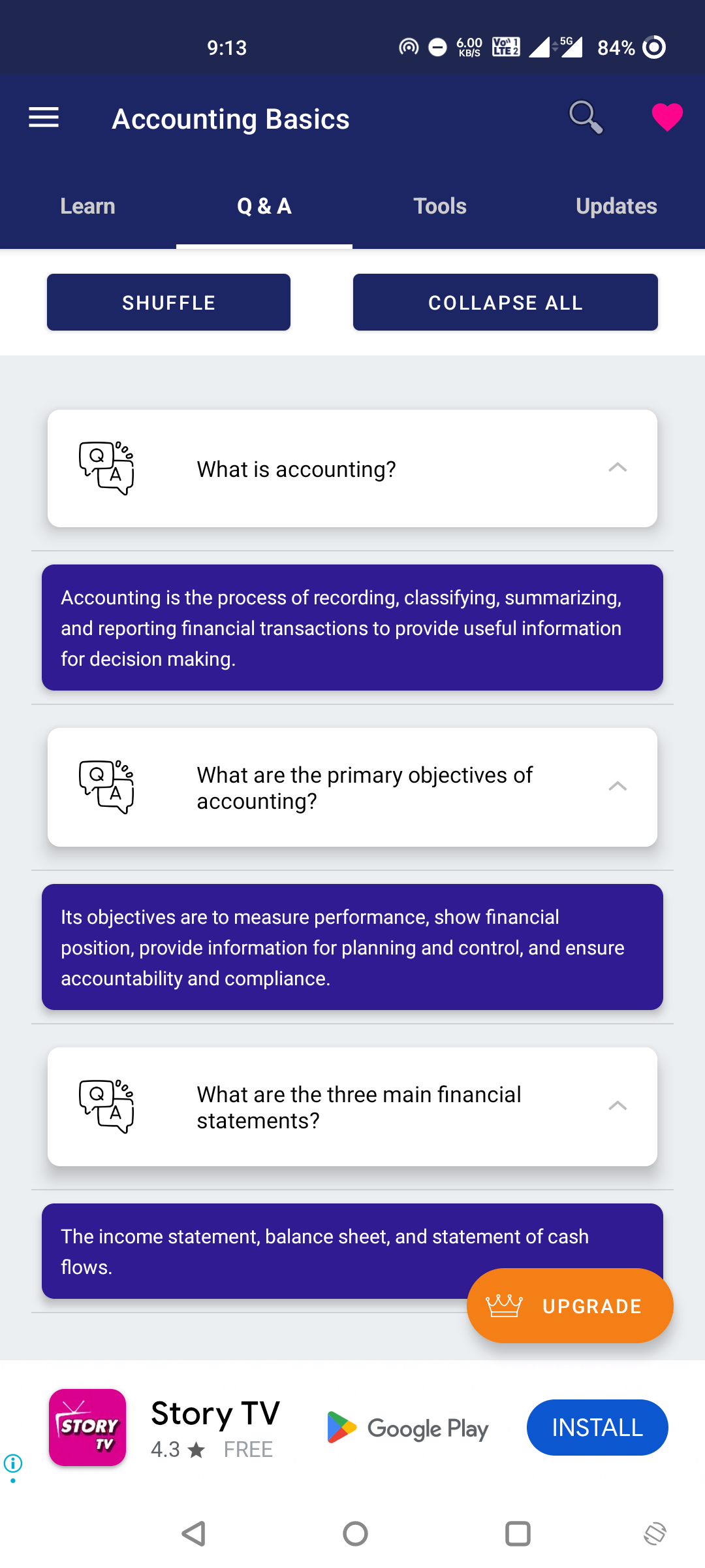 Accounting Basics  Screenshot 2