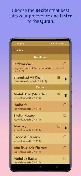 Holy Quran  Screenshot 3