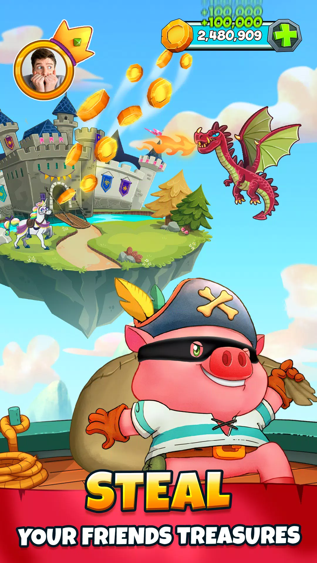 King Boom Pirate Coin Game  Screenshot 2