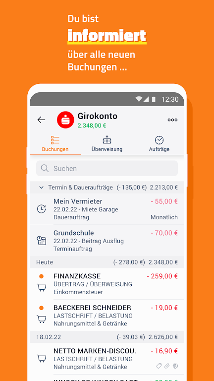 finanzblick Online-Banking  Screenshot 3