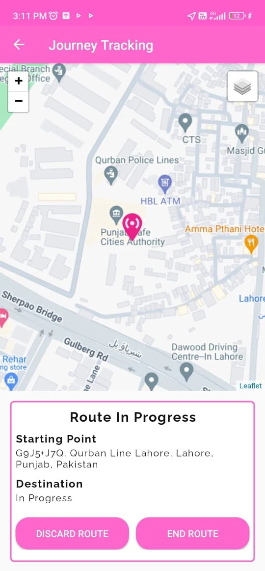 Punjab Police-Women Safety App Screenshot 5