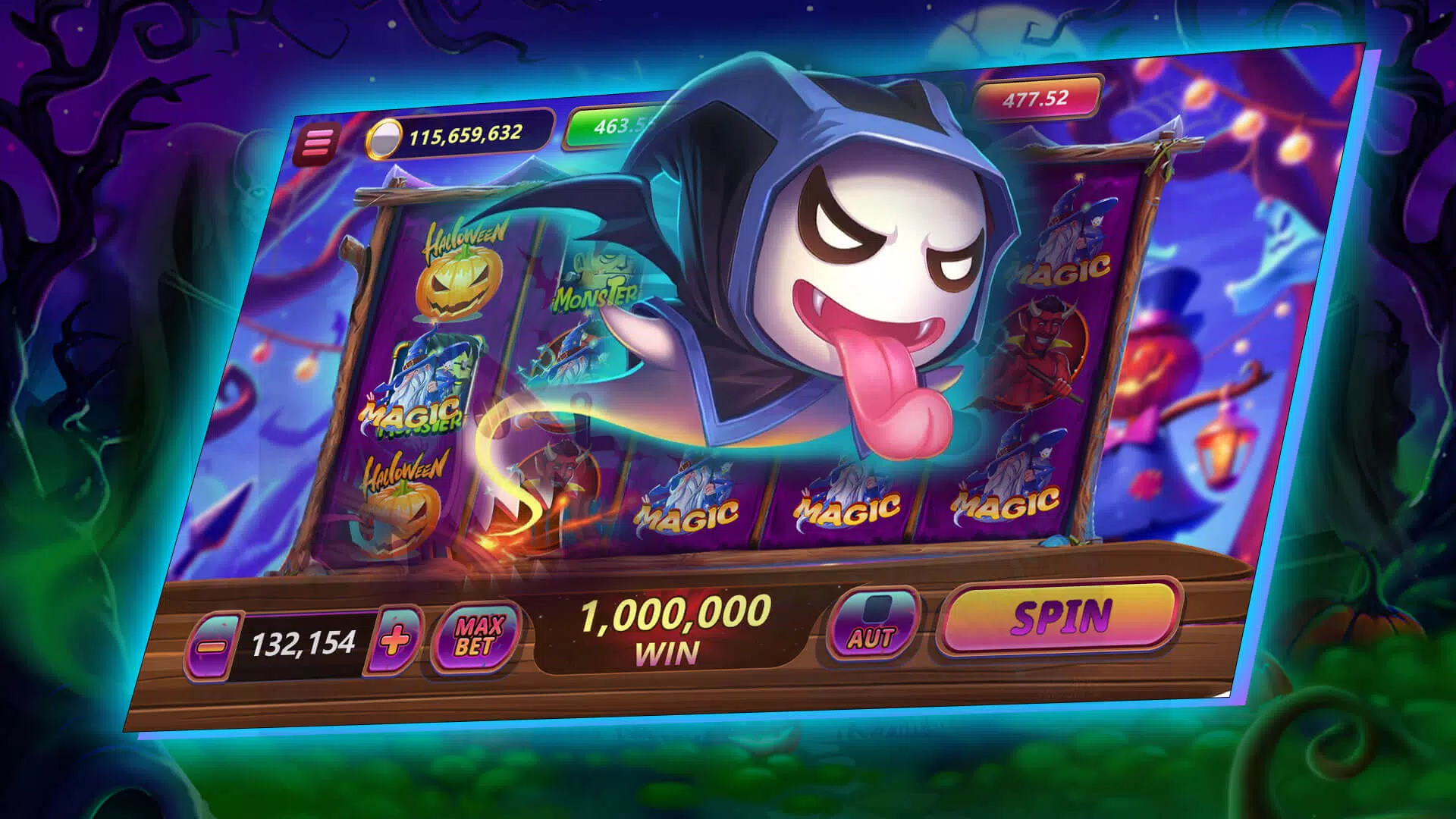 Paixão Slots Halloween  Screenshot 2