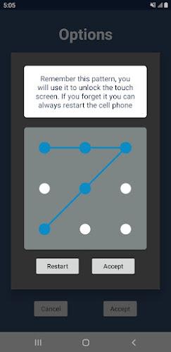 Lock touch screen for video Screenshot 4