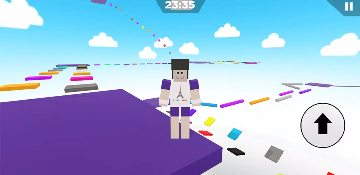 Mega Tower escape parkour Screenshot 3