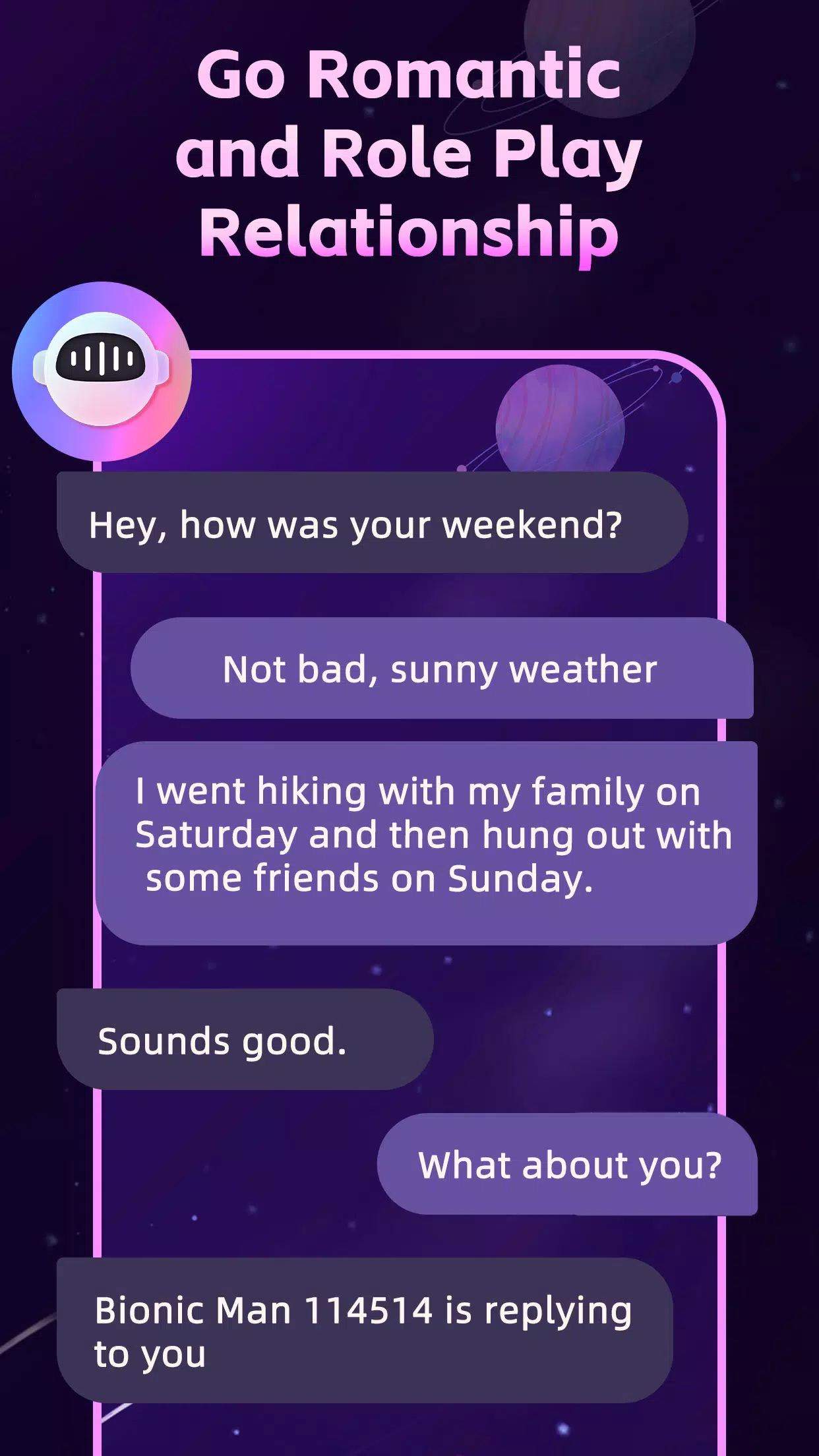 My AI - AI Friend, Romantic AI Screenshot 2