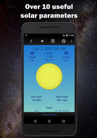 Moon Phase Calendar  Screenshot 2