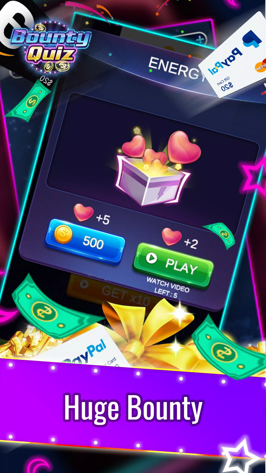 Bounty Quiz Trivia & Quiz Game  Screenshot 1