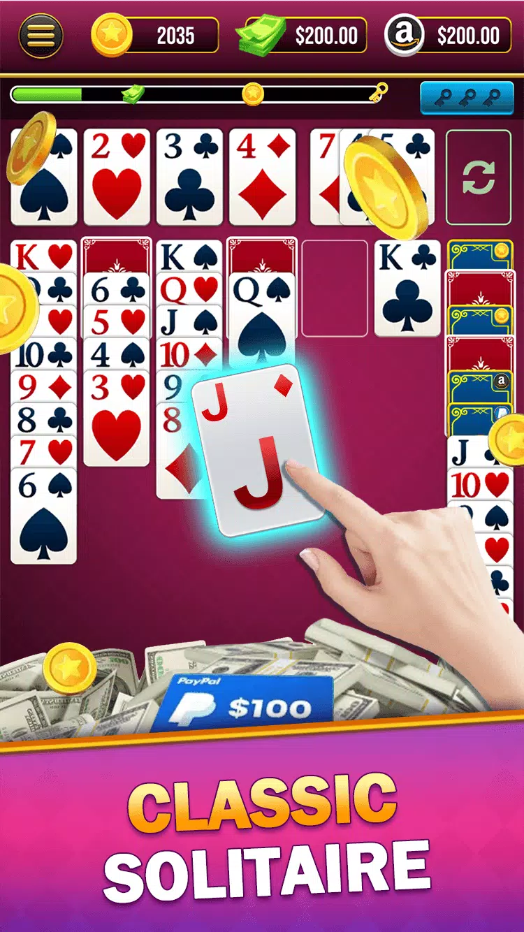 Bounty Solitaire : Money Games  Screenshot 1