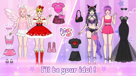 Sticker Doll Idol Dressup DIY Screenshot 6