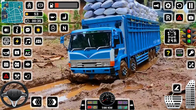 Offroad Mud Truck Driving Game  Screenshot 6