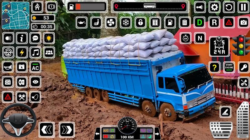 Offroad Mud Truck Driving Game  Screenshot 15