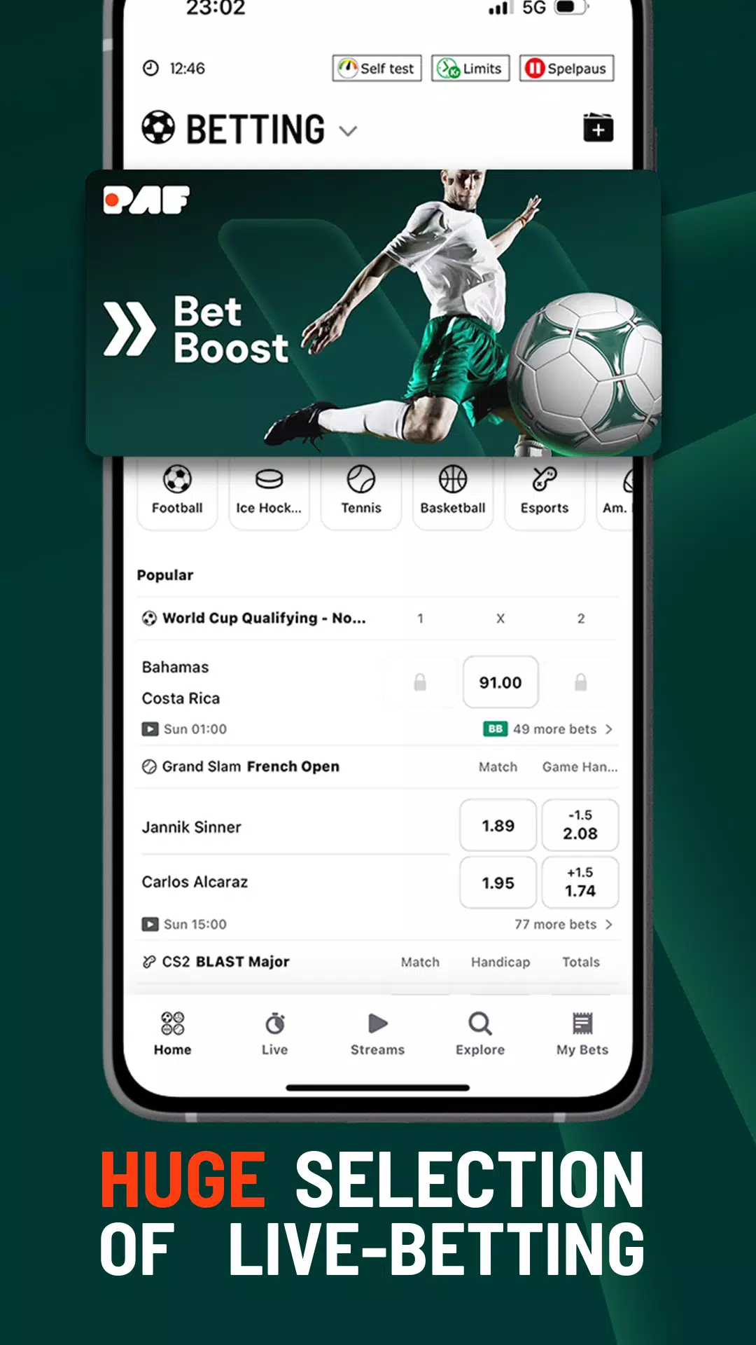 Paf Casino & Sports Bet Screenshot 1