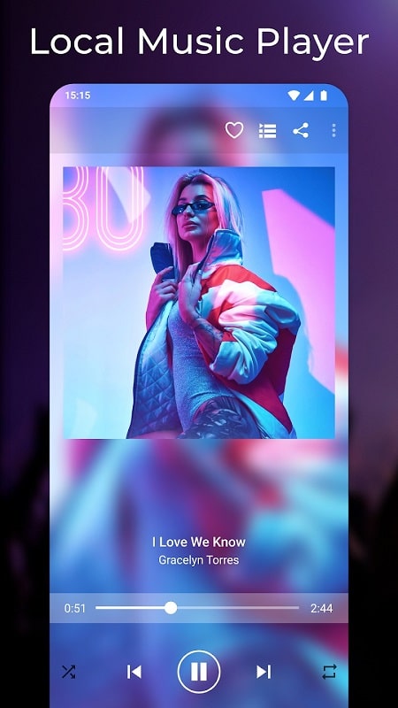 Simple Music Player  Screenshot 1