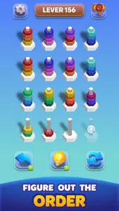 Wood Nuts & Bolts: Colors Sort Screenshot 2