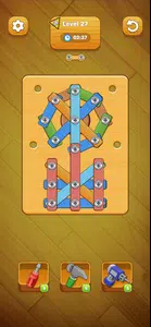 Wood Nuts & Bolts: Colors Sort Screenshot 6