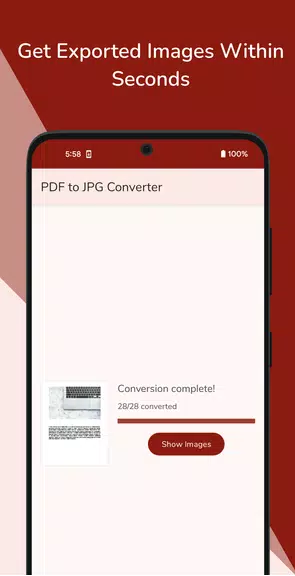 PDF to JPG Converter Screenshot 4
